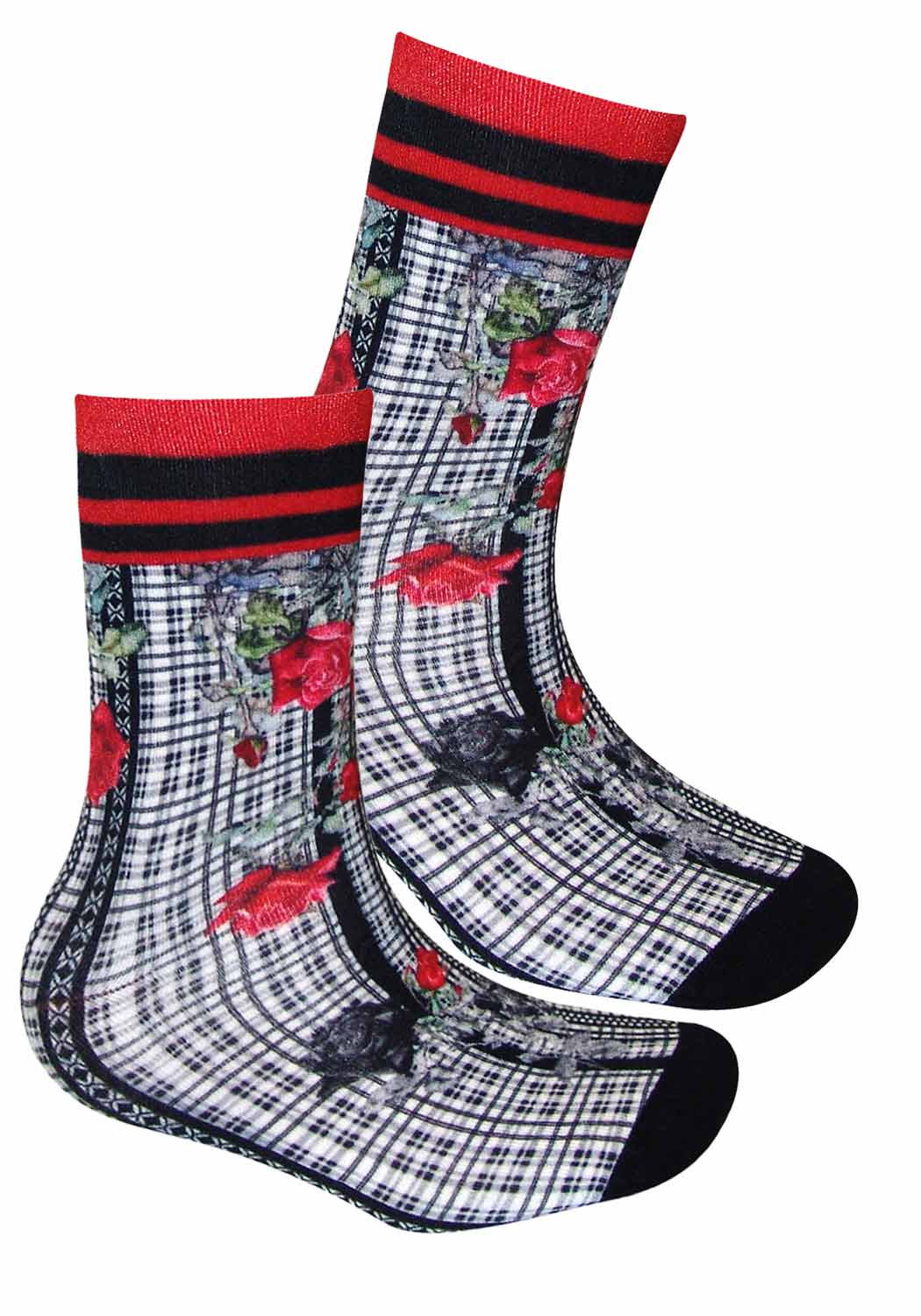 COOL7- 3D Print women's bamboo socks Pattern Mix