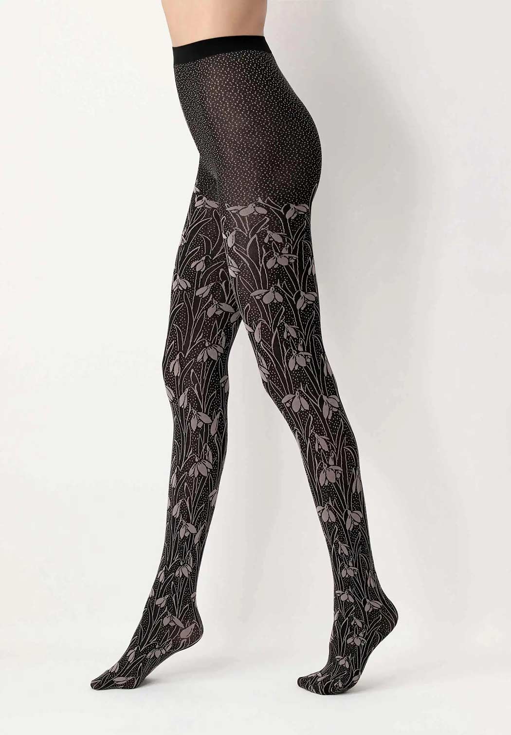 Oroblú Damen Strumpfhosen FLOWERS 50DEN