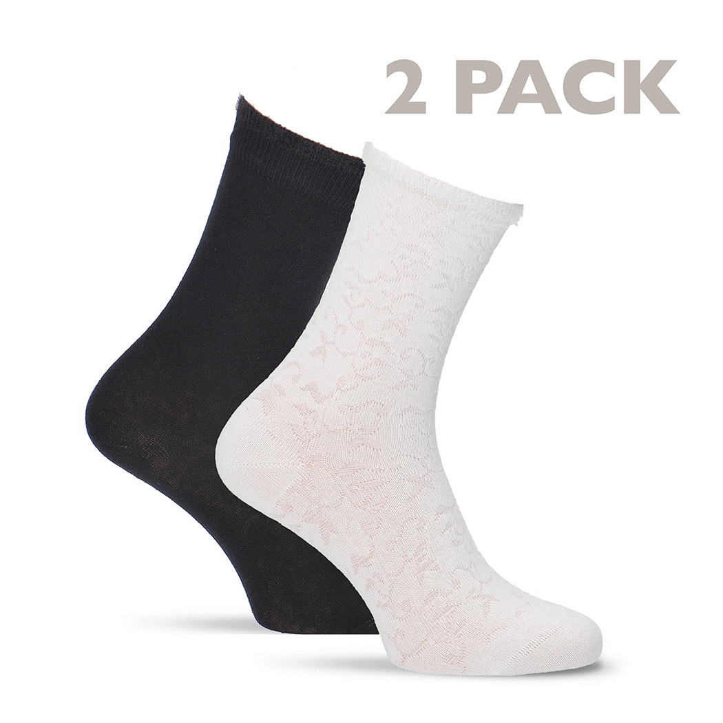 Tamaris Söckchen mit halbtransparentem Design 2er-Pack