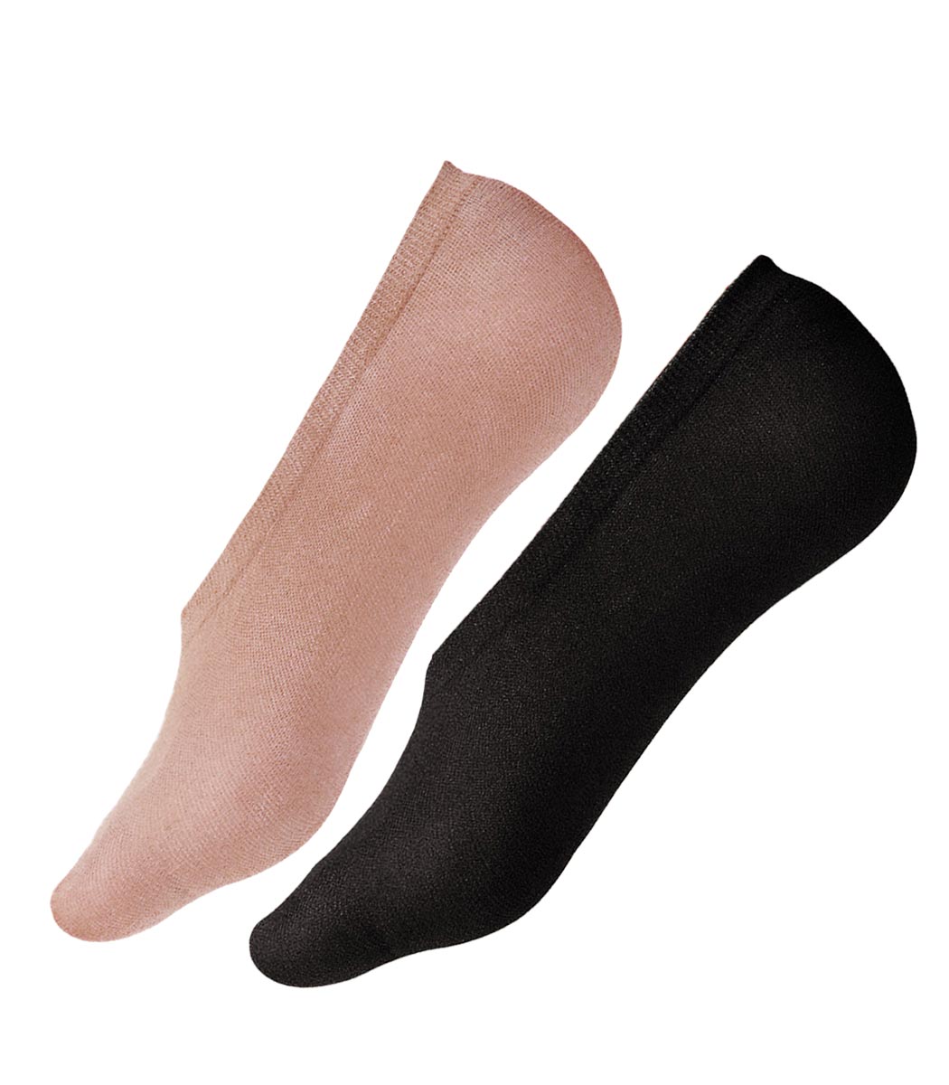 Soft elasticated ladies' socks 2 pairs
