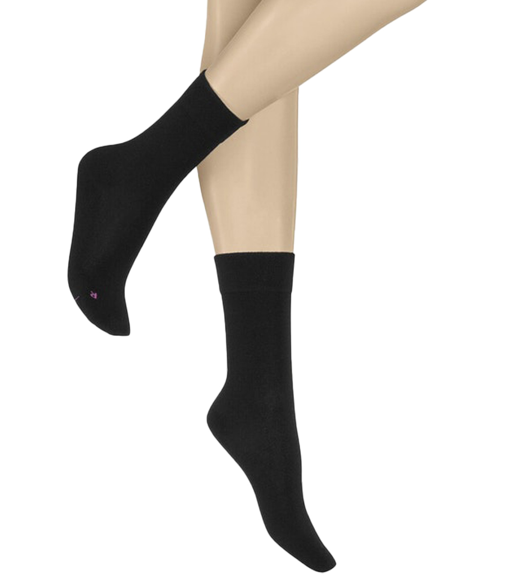 Sporty women's socks with anatomical plush sole AIR PLUSH